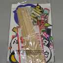 Throwback 2000's and 1990s Photo Booth Prop Set - Funny 2000's and 90s Theme Party Decoration, Favors & Supplies Multi Colored