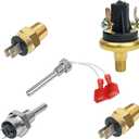 Pool Heater Repair Kit 42002-0024S 42001-0063S 42001-0053S Heater Thermistor 42001-0060S 42002-0025S Replacement for Pentair Sta Rite MasterTemp &Max-E-Thermistors Pool Spa Hearter Repair Kit