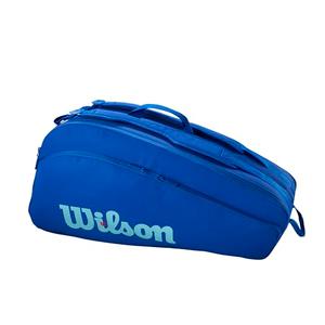 WILSON Ultra V5 Tour Tennis Backpack - Blue, Holds up to 2 Rackets