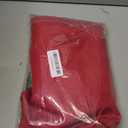 Romanstile Christmas Rectangle Tablecloth - Waterproof and Wrinkle Resistant Washable Polyester Table Cloth for Kitchen Dining/Party/Wedding Indoor and Outdoor Use (60 x 84 inch, Red)