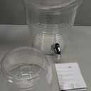 CreativeWare Bark Beverage Dispenser, 2.5 Gallon, Clear, (Pack of 1)