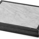 Gourmet Basics by Mikasa Freezable Cooling Charcuterie Serving Tray, 12.75 Inch