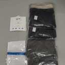 Carer Mens Incontinence Underwear Washable 150ml Absorbent Leak Proof Underwear for Men Bladder Leak with Front Fly Reusable Mens Urinary Incontinence Boxer Briefs 4pk L (2 Black/2 Gray)