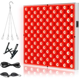 Infrared Light Therapy Panel 45W 225 LEDs Light Therapy Device, 660nm Red Light and Near Infrared 850nm Suitable for Full Body