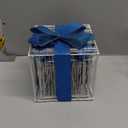 Christmas Decorations, Purtuemy Set of 3 Christmas Lighted Gift Boxes 140 LED Light up Present Ornament for Tree Indoor Outdoor Yard Holiday Door,Warm White (blue)