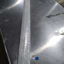 Gisafai 2 Pcs Garage Door Vertical Track Replacement Garage Door Rails Left Right Vertical Bracket for 7 Foot Tall Garage Door Parts Galvanized Steel Hardware Side Tracks for 2 Inches Rollers, Silver