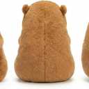 Valentine's Heart-Holding Capybara Plush 12 inch - Premium Huggable Stuffed Animal, Soft Capybara Plush Toy for Her, Him, Kids, Romantic Gifts & Home Decor