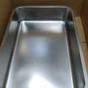 Large Stainless Steel Litter Box with High Sided, Metal Cat Litter Box, Odor-Free Non-Stick Litterbox Pan, Easy to Clean Pet Supplies Toilet Tray for Indoor Cats, Kittens or Multicat Homes