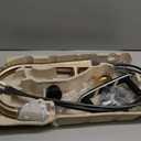 Delta Lenta Brushed Gold Kitchen Faucet with Pull Down Sprayer, Modern Brushed Gold Single Hole Kitchen Sink Faucet, Single Handle, Champagne Bronze 19802Z-CZ-DST