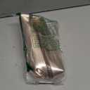 Travel Blow Dryer Brush in one, Dual Voltage 110V-240V Mini Hot Air Brush, Hair Trends Nano Titanium 2 Inch One Step Hair Dryer and Styler Volumizer Oval Shape (50 mm, White & Rose Gold)