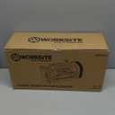 WORKSITE Tire Inflator Air compressor Portable, 160 PSI Car Air Pump with Multi Power Source (110V AC, 12V DC & 20V Battery) for cars, bikes, balls,Gray