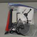 (25 Pack) Qrevo Master Replacement Parts for Roborock Qrevo Master, Qrevo Slim Robot Vacuum, 2 Roller Brushes, 6 Side Brushes, 7 Dust Bags, 5 HEPA Filters, 5 Mop Pads, Accessories Kit