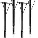 Adjustable Table Legs 19-30 Inch,Heavy Duty Steel Furniture Legs for DIY Desk/Table/Workbench,Max Load 450lbs - Set of 4
