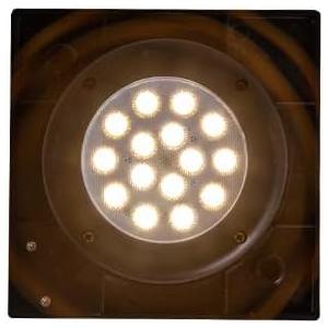 Grand patio Solar Lights Replacement Top Outdoor Solar Floor Lamp Replacement Part Waterproof 40 Lumen Warm White Super Bright SMD chip X15 Suit for Medium and Large Floor Lamps