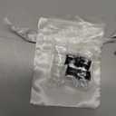 Cisyozi 6G-50mm Thick Silicone Ear Gauges Flexible Ear Tunnels Plugs Stretchers Expander Double Flared Flesh Gauge Earlets Plug Gauges Kit Piercing Jewelry for Women Men Clear Black White (0G=8mm=5/16 inch)