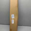 LazBlinds No Drill Bamboo Roman Shades, 33" W x 48" H, Star-Beige