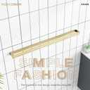 KOKOSIRI Towel Bar Brushed Gold Bath Towel Holder 32 Inch Kitchen Towel Hanger Rack Stainless Steel Bathroom Hardware Wall Mounted, 1 Pack B4008BG-L32