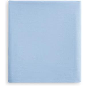 Linen Closet 100% Cotton Fitted Sheet Only - Full Size, Blue - Crisp Cool & Breathable Percale Weave, Deep Pocket Fits up to 17", Durable, Easy Care Bottom Sheets