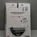 KOHLER 4636-RL-0 Cachet ReadyLatch Elongated Toilet Seat Slow Close, Soft Close Toilet Seat Quiet Lid, Contoured Grip-Tight Bumpers Installation Hardware, Apartment Essentials, White