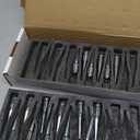 DYNOFIT 14mmx1.5 Wheel Spike Lug Nuts, 17 Chrome M14x1.5 Lug Nut, DYNOFIT 4.4 inch Tall Closed End Nuts with 1 Socket Key for Chevy Silverado GMC Sierra 1500 2500 3500,F-250 F-350 2003-2016