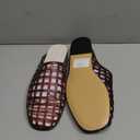 Clear Jelly Shoes for Women Slip on Mesh Slides Sandals Comfortable Closed Toe Flats Sandals Jelly Summer Beach Sandals.