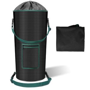 Boat Trash Can, Portable Boat Trash Bag Reusable Trash Bag 100% Odor & Leak Resistant 10-13 Gal Garbage Bag, Boat Accessories Marine, Pontoon Boat Accessories, Fishing, Sandbar, Kayak, RV, or Camping