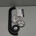 Matte Black Shower Grab Bar 12 Inch-1" Diameter, iMomwee Stainless Steel Small Safety Bars Bathroom Balance Support Bar, Assist Handle Wall Handrail Mobility Aids for Handicap Elderly Senior Disabled