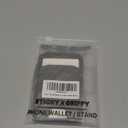 MagSafe Wallet Phone Stand, iPhone Wallet with Adjustable Stand, for iPhone 16/15/14/13/12 Models, 5 Card Holder, ID Holder, Magsafe Accessories (Black)