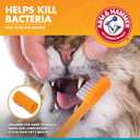 Arm & Hammer for Pets Dental Kit for Cats | Eliminates Bad Breath | 3 Piece Set Includes Cat Toothpaste, Cat Toothbrush & Cat Fingerbrush in Tasty Tuna Flavor,2.5 ounces