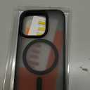 TORRAS for iPhone 16 Pro Case Translucent Matte Black | Compatible with MagSafe, Military Grade Drop Protection, Stronger Magnetic, Shockproof Airbag, Camera Control, Color Buttons, Slim Anti-Scratch