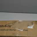 Silver Spring Solid Rubber Threshold Ramp 1/2" Rise, 1,500 lb. Capacity for Wheelchairs and Power Scooters Indoor Outdoor Use