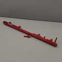 Fuel Rail Fits For Jeep Wrangler/TJ/Cherokee XJ 4.0L 1997-2001 for Jeep Grand Cherokee 4.0L L6 Gas 1995-2004 Red