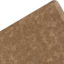 J&V TEXTILES Medallion Embossed Cushioned Anti Fatigue Floor Mat, Thick Non Slip Waterproof Kitchen Rug, Heavy Duty Foam Standing Mat for Kitchen (Taupe, 20" X 39")