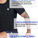 Kewlioo Sauna Shirt for Men - Heat Trapping Sweat Vest, Sauna Suit For Men, Compression Workout Sweat Suit for Gym, Workouts