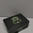 Dragoart Aurora 2 Tattoo Power Supply 1.5-16v Professional Tattoo Power Supply Box for Coil & Rotary Tattoo Machine Pen, Dual Outputs/Colorful LEDs/Touchscreen/Magnetic Base/2 Foot Pedal Modes(Black)