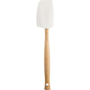 Le Creuset Silicone Craft Series Medium Spatula, 11 1/8" x 2 1/4", White