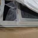81" L Shaped Convertible Sleeper Sectional Sofa Bed, Beige, 42.5"D * 81.5"W * 33.75"H