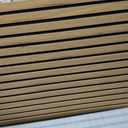 Art3d 94 x 12.6 Inch Acoustic Lightweight Slat Wall Panel, 4-Piece, Walnut