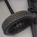 KEDSUM 2 in 1 Shopping Carts for Groceries, 330 lbs Grocery Cart on Wheels, Foldable Utility Carts with Wheels, Hand Truck with Waterproof Tote Bag for Shopping, School, Laundry, Craft Show, Black