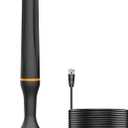 Digital TV Antenna for Smart Tv Indoor, 360 Reception Digital HDTV Antenna for Local Channels, Supports 1080P and 4K, Strong Magnetic BaseBlack-Magnetic Base