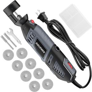 12-Guides 4 Angles Tungsten Grinder -Tungsten Sharpener for TIG Welding with Flat Grinding Block, Cut-Off Slot, Multi-Angle & Offsets