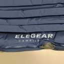 Elegear Air & Foam Camping Sleeping Pad, HexaFoam Camping Mattress Pad with Built-in Foot Pump Memory Foam Camp Pad 4-Season Camp Sleeping Mat for Travel/Car/Tent (Blue)