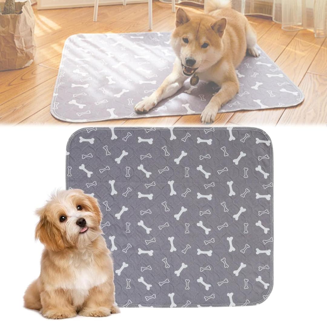 Pee Pads, Reusable Pads with Pheromones, Durable Leak-Proof & Anti-Slip Pet Training Pads for Dogs Indoor Use (Small 16 * 24 in)