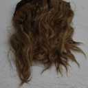 REECHO Clip-in Hair Extensions, 4PCS 14" Short Wavy Hairpieces - Invisible Lace Weft, Natural Soft Hair - Light Brown with Blonde Highlights