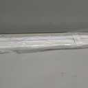 No Drill Cordless Vinyl Mini Blinds,White,33.5" W x 64" H