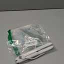 Cordless Hair Straightener and Curler, 2 in 1 Portable Mini Flat Iron & Curling Iron, Fast Heating & Titanium Plate Straightener with 4 Adjustable Temp,Travel Size Preferred Gifts (White)