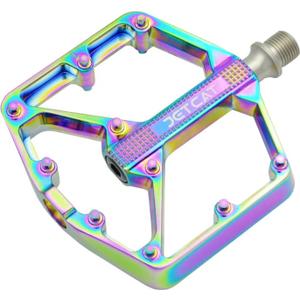 Mountain Bike Pedals Flat - MTB Pedals Flat, Bicycle Pedals, Road Bike Pedals, BMX Pedals, for BMX MTN Road Gravel EBike, Specialized Parts, Adults, Aluminum Metal Stamp 9/16"