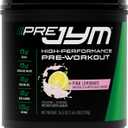 JYM Supplement Science Pre JYM Pink Lemonade Pre Workout Powder for Men & Women, BCAAs, Nootropics, Creatine HCI, Citrulline, Beta-Alanine, Betaine, Taurine, Huperzine, 30 Servings (EXP 07/17/27)