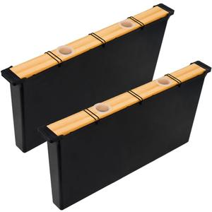 BeeCastle 2 Pack 3.3L Beehive Feeder Beehive Frame Feeder Deep Frame Water Feeder for Beekeeping Bee Feeding Tools