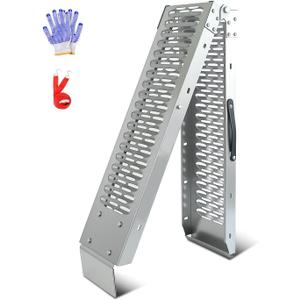 Ruedamann 67" Folding Motorcycle Ramp, 500 lbs Capacity, 1PC